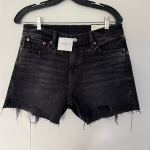American Eagle Outfitters Black Jean Shorts